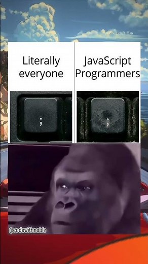 💀 Literally Everyone: 😌 Normal People. Calm. Relaxed. Living Their Lives Vs JavaScript Programmers💀😂