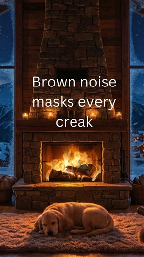 Brown Noise for Anxious Dogs 🐾 Full 10 Hours No Ads