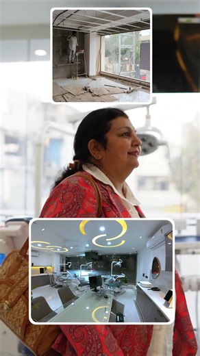 Designing India's Best Dental Clinics 🏥 | Space Planning #yshorts #viralshorts #Bhopal
