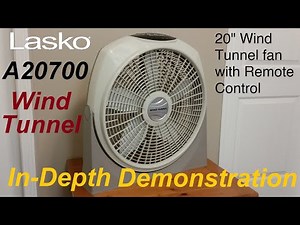 Lasko A20700 20" Wind Tunnel fan | Product demonstration