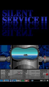 Silent Service II w wersji na Nintendo DS, na podwójnym ekranie. . . . Oczywiście żartowałem :) #amiga500 #retrogames #commodoreamiga #gaming #SilentService | Amigowiec