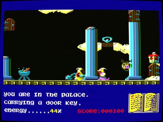 It was like looking at a picture back in the day, thing of beauty - Sorcery #sorcery #amstradcpc #amstrad #retrogaming #nostalgia #8bit | CPC Legends