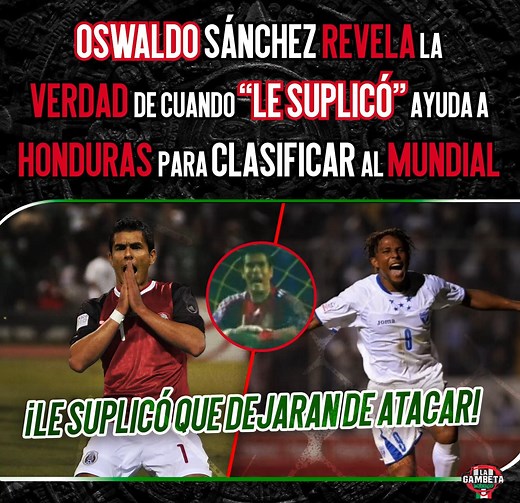 1.1M views · 2.2K shares | Para calificar al mundial del 2010, el TRI SUFRIO de más para poder pasar de ronda. 廊⚽ El entonces arquero de la selección "suplicó" a Honduras ¡Fue duramente criticado! pero Oswaldo ya REVELÓ realmente que fue lo que paso  | André Marín | Facebook