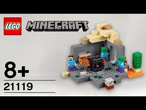 Building The LEGO Minecraft Set #21119 "The Dungeon"