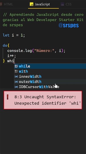 ¿Cómo funciona el bucle do while en JavaScript?
