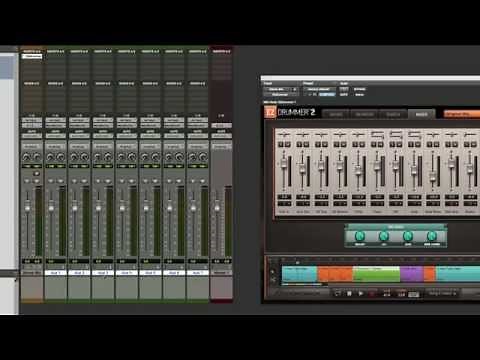 How to Mix with EZdrummer 2 in Pro Tools 11 - Sweetwater Sound