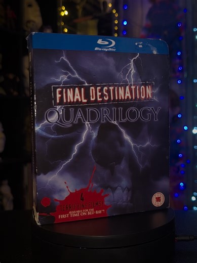 Final Destination Quadrilogy - Blu ray #foryoupagе #foryoupageofficial #finaldestination #finaldestinationmovie #bluray