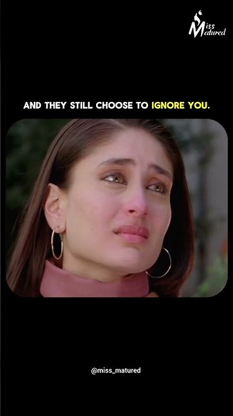 Do you know this pain of begging someone just to talk to you… 🥺🥺 #missmaturedquotes #selfrespect