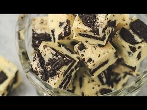 White Chocolate Oreo Fudge