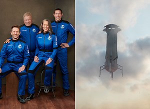 William Shatner Successfully Completes Trip to Edge of Space Aboard Blue Origin's New Shepard Capsule