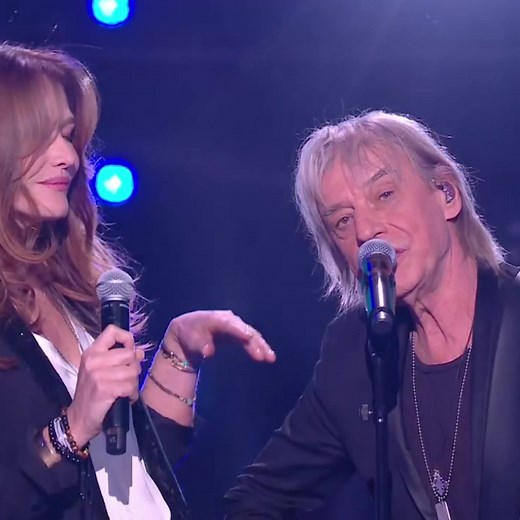 135K views · 2.6K reactions | Jean-Louis Aubert chante Alter Ego avec Carla Bruni | La Fête de la Chanson Française | Facebook