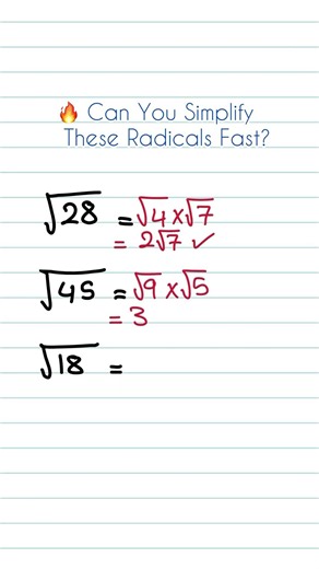 🤔Can You Simplify These Radicals Math by Eslam Wagih