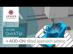 NX CAM Tutorial ADD-ON | Get your tilted approach setting on many operations at once! ✅