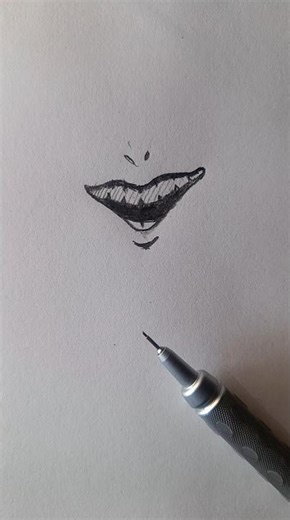 Different Anime Mouth Expressions Tutorial #art #shorts #foryou #tutorial #satisfying #anime #mouth