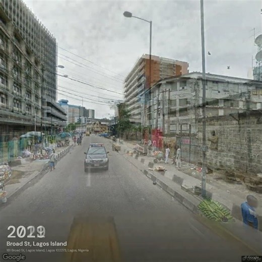Broad St, Lagos Island — Through The Years