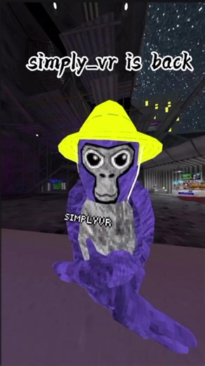 simply_vr is back on #gorillatag #vr