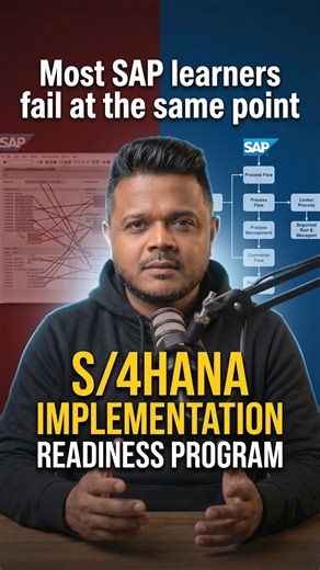 Most SAP learners fail at the same point! SAP S/4HANA Implementation | ZaranTech #shorts
