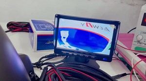 EWAY Backup Camera for 2014-2018 Mercedes Benz Sprinter Vans 2500/3500, High Roof Mount Rear View Camera w/Factory Look Housing, Optional Guideline, 150° View Angle - RCA Plug for Aftermarket Monitor