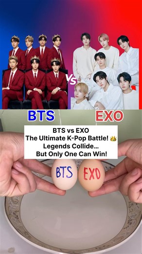 BTS vs EXO. The Ultimate K-Pop Battle! Legends Collide. But Only One Can Win! #kpop #bts #exo