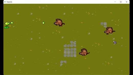 OpenGL简单2D游戏