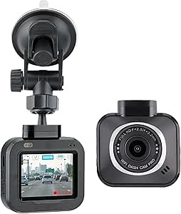Dash Cam Pro Wi-Fi - As Seen on TV Dash Cam 360°, Motion Detection, 2.0” LCD, 1080p HD, Dashboard Camera Video Recorder, Loop Recording, Night-Mode