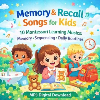 Interactive Learning Songs: Memory Musics Activities
