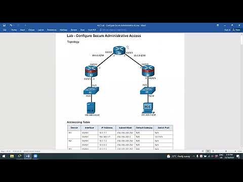 4.4.7 Lab – Configure Secure Administrative Access Answers(1)