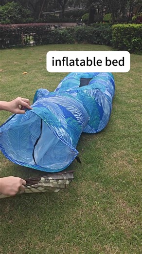 I like this sofa inflatable bed very much. I can lie down anytime and anywhere.#Inflatable sofa bed#Sunbathing#outdoor#climb mountains