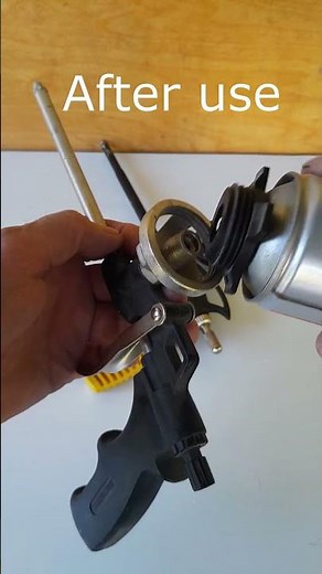 Cleaning a Foam Spray Gun