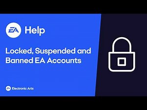 Locked, Suspended and Banned EA Accounts