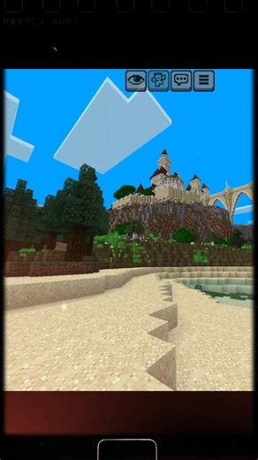 Minecraft beautiful castle 🏰#minecraft#shorts#viralshorts