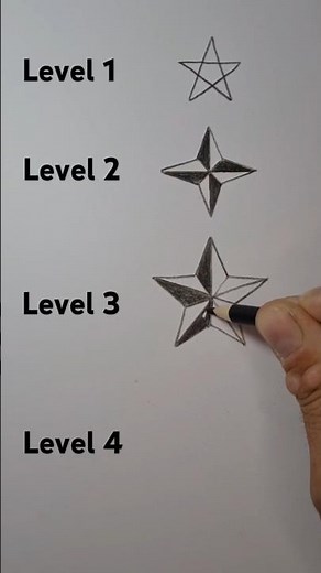 Dtawing star levels #drawing