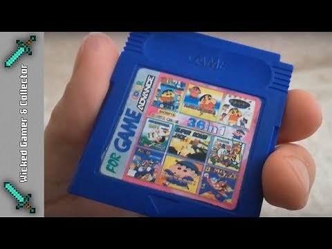// 36 in 1 \\\\ Nintendo Game Boy Colour | Multi Game Cart | GBA SP / Gameplay Review / Multicart