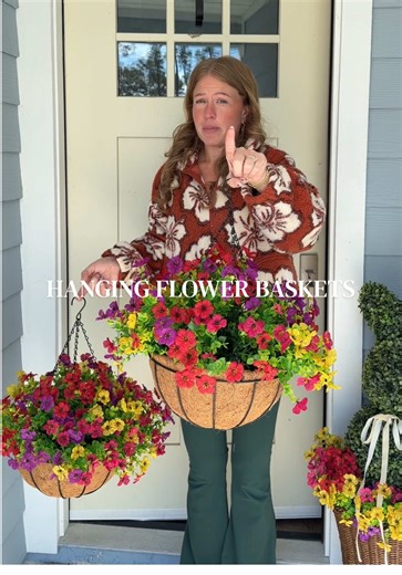 Durable Artificial Hanging Flower Baskets for Every Home