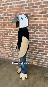 We might be Pesto’s biggest fans! 🙌 Has your feed also been taken over by this giant fluffy penguin? 🐧 It was so fun and easy to make this costume! It would be great for Halloween 🎃 or a fancy dress party 🥳 Send this to a Pesto fan 💌 #pestothepenguin #penguin #pesto #emperorpenguin #mymakedo #diy #costume #halloweencostume #cardboard #fancydress #cardboardcrafts #diycostume | Makedo