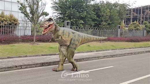 Realistic T-rex Walking Dinosaur Costume