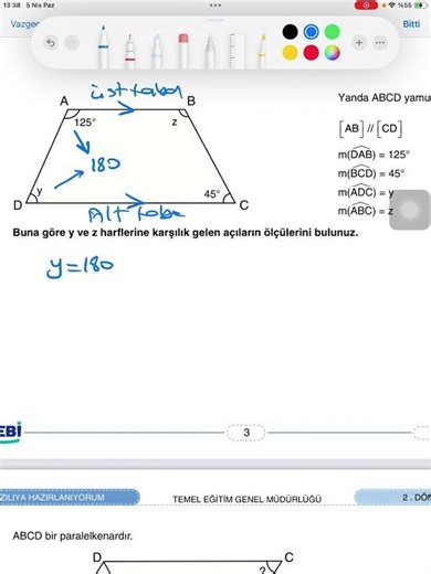 Gülşen ile 6 sınıf matematik yazılı hazırlık 19