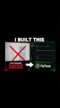 Windows Task Manager Sucks. So I Built My Own.