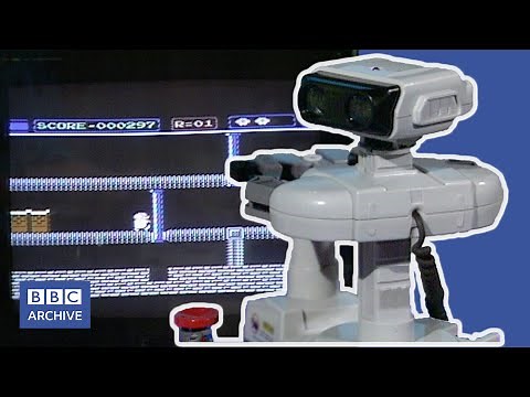1987: You can PLAY GAMES WITH A ROBOT | Tomorrow's World | Retro Gaming | BBC Archive