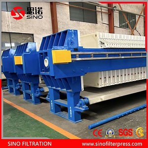 [Hot Item] Sludge Dewatering 40m2 Mini Sidebar Membrane Filter Press