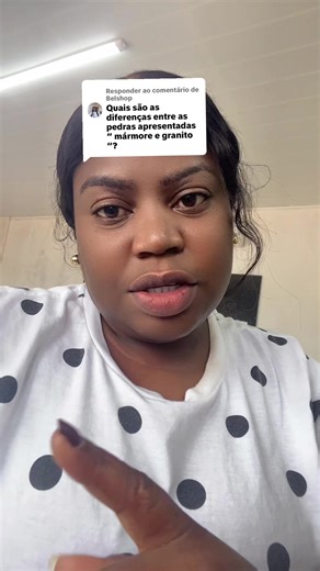 A responder a @Belshop 1 - Granito é uma Rocha natural muito resistente amplamente utilizada em acabamentos. 2 - Mármore é uma rocha natural de origem calcária , trás elegância e sofisticação. Diferença está na durabilidade, porosidade e composição #Mamore #Granito #Acabamentos #rochas ornamentais