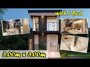 3m x 3m PINOY HOUSE | TINY HOUSE LIVING | SMALL HOUSE DESIGN IDEAS | HOUSE TOUR