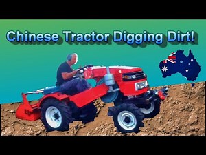 Chinese Tractor Review in Australia Value or NOT! PT2, DIGGING DIRT!, WILL I KILL IT ALREADY?.