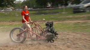Video. Rototiller Racing World Championships take place in Emerson, Arkansas