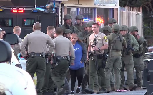 【美警纪实】人质救援 LASD SEB&LASD K9联动 2021.10.8