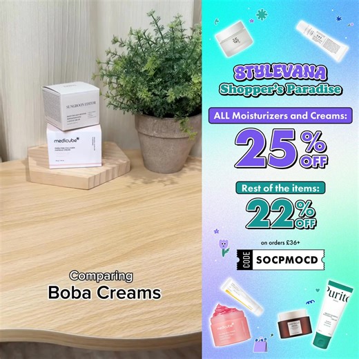 💧Glow starts here! Get 𝐄𝐗𝐓𝐑𝐀 𝟐𝟓% 𝐎𝐅𝐅 all Moisturizer & Cream 𝟐𝟐% 𝐎𝐅𝐅 everything else on orders £36 ! ✨ 💥 Use code [𝐒𝐎𝐂𝐏𝐌𝐎𝐂𝐃] to snag your deal ASAP ✈️ Enjoy FREE Shipping on orders £39 🛒 Shop at: https://vana.ly/b0sgbH | STYLEVANA