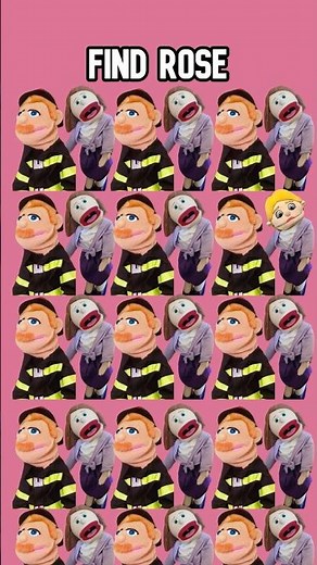 Can You Find SML Characters Hidden In Perfectly Cut Images? | Brooklyn Guy, Rose #shorts #jeffy