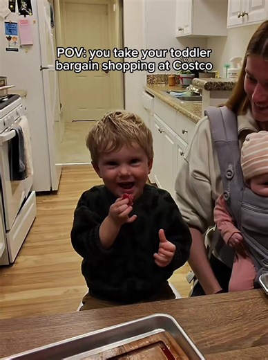 He ate it raw! 🫣 But this steak is the same price as ground beef 😯 so it’s fine right? Looks like meats back on the menu boys! 🧌 Got any other Costco fans out there? I think @Costco Wholesale should change its slogan to “Happiest place on earth.” Might have to run that by @Disney Parks 🫣 But for real, I love steak but don’t like the price of it so this trick is number 1. #pov #costco #dadsoftiktok #toddlersoftiktok #family
