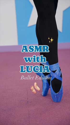 ASMR Ballet with Lucia Wiggle: Satisfying and Relaxing Performance