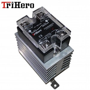 [Hot Item] SSR-60da DIN Rail Heat Sink Type Single Phase DC/AC SSR Solid State Module